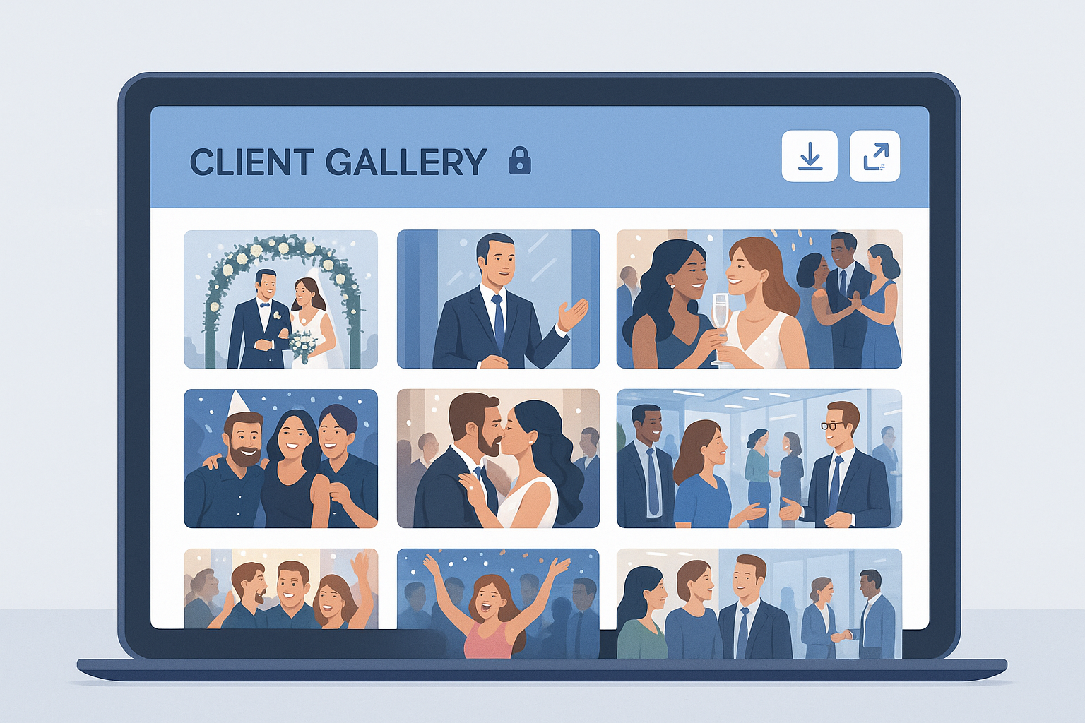 illustrate-that-we-offer-online-galleries-for-clients-event-photos